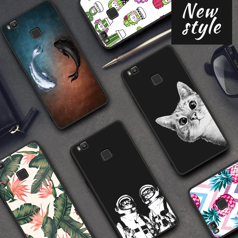 KK PINK Soft TPU Phone Case For Huawei Y9 2018 Enjoy 8 Plus Mate 10 Lite P20 Pro P8 P9 P10 Nova2i Rose Flowers Cover Coque | Мобильные