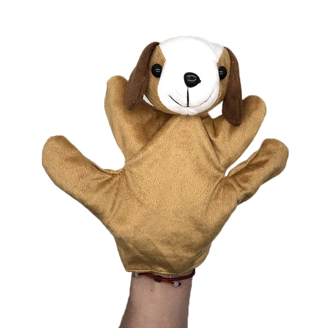 12PCS Animal Finger Puppet Plush Toy for Children Baby Favor Dolls Tell Story Props Cute Cartoon Fingerdoll Kids Soothing Baby 2