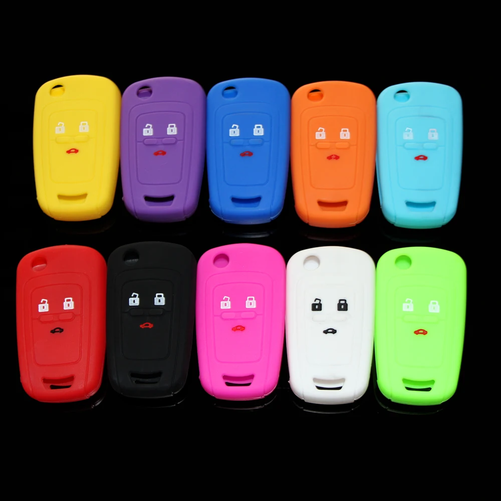 

3 Button Silicone Remote Key Cover Case Fob For Opel Mokka Astra Corsa Antara Meriva Zafira Insignia Car Styling