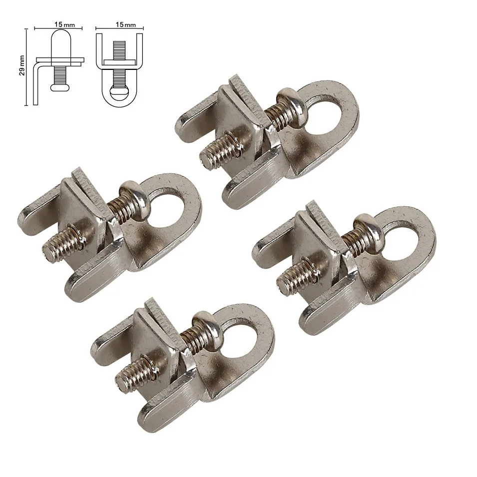 4pcs High Quality Curtain Track lifting lug Loop Stop for Dooya Old Somfy Curtain Track and Xiaomi Smart Curtain Cornice System