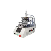 TBK 901 automatic Touch screen oca glue removing machine for mobile phone lcd screen refurbishment with vaccum pump and 4 moulds