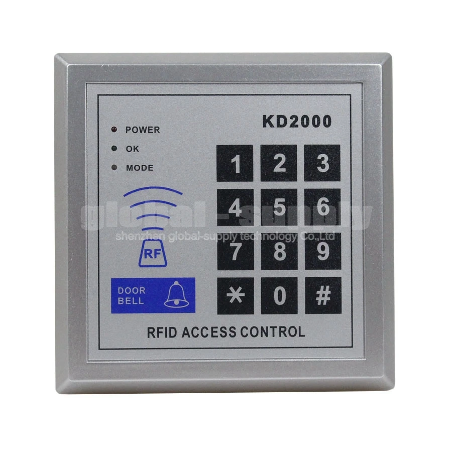 Diysecur Дистанционное управление 125 кГц RFID ID Card Reader пароль клавиатуры Управление доступом безопасности Системы Kit+ удар Блокировка kd2000