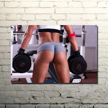 

Bodybuilding Motivational Quote Art Silk Poster Print 13x20 24x36inches Gym Room Decor Fitness Sports Picture 02-04