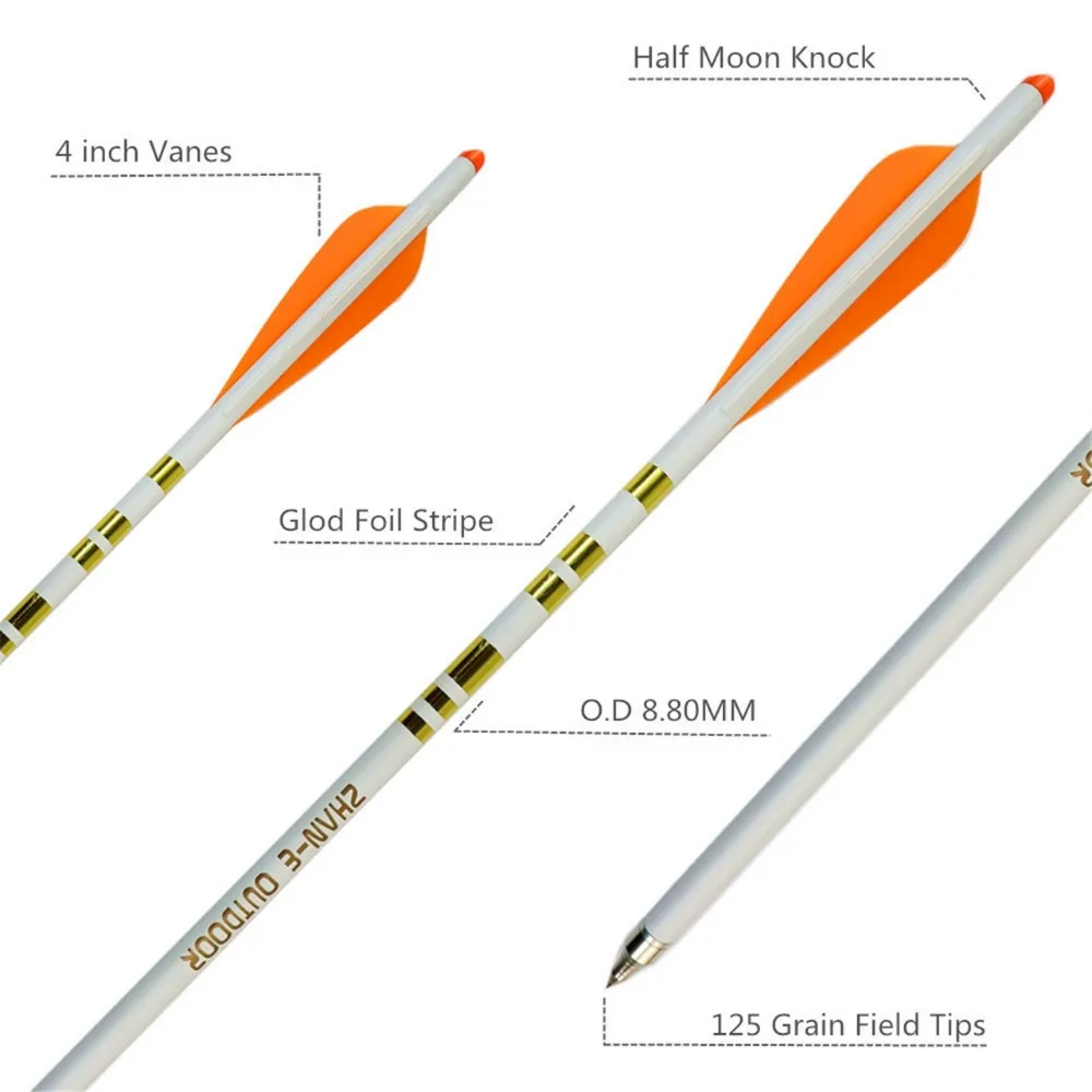 crossbow bolts (8)
