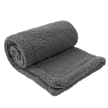 

Transer Dog Bed Pet Blanket Bed Mat Gray Warm Sleeping Mattress Small Medium Dogs Cats Coral Fleece Cama Perro 19Apr25 P40