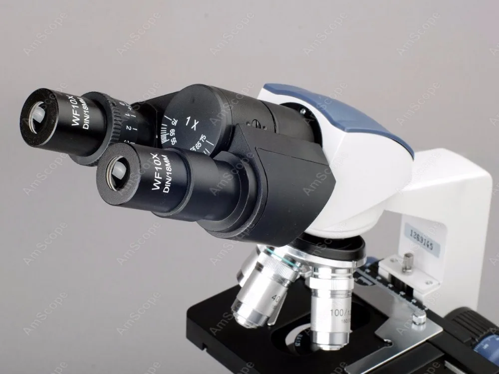 Цифровой комбинированный микроскоп Microscop светодиодный бинокулярный цифровой с 3D