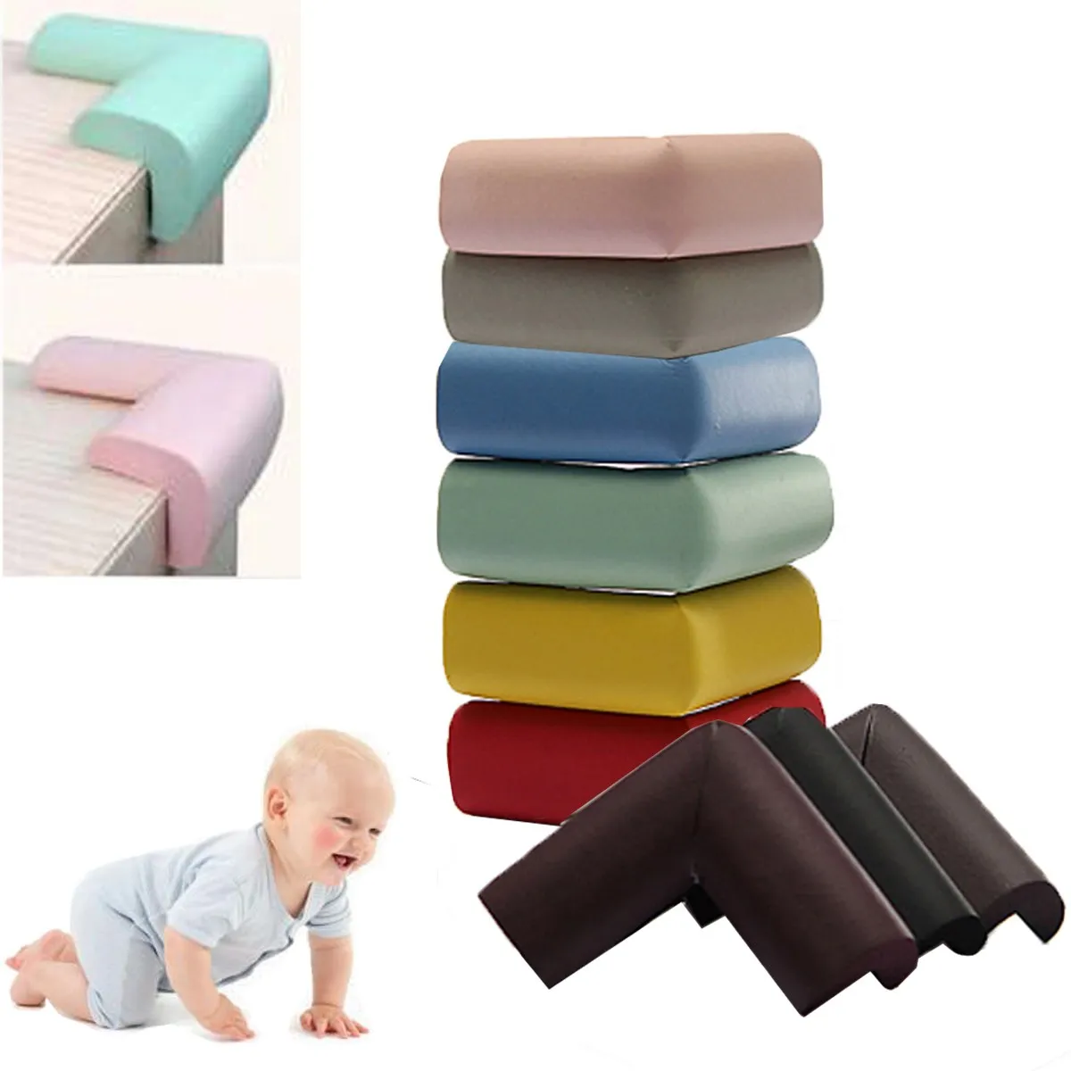 

1PCS lot Baby Safety Child Corner Guards Baby Proof Edge Protector Lovely Soft Protection Cushion For Kids Safe Bar Table Desk