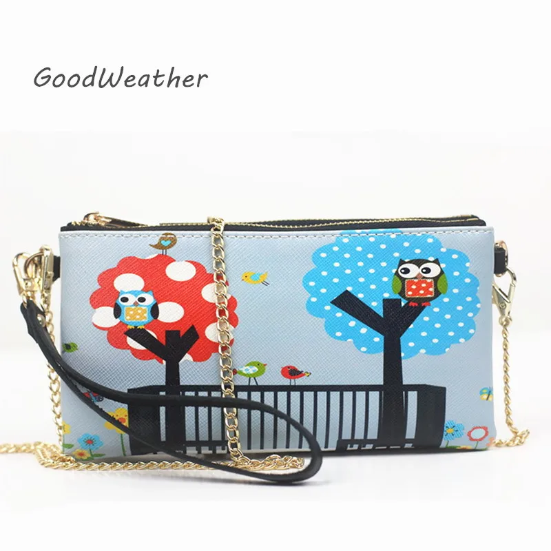 

Designer clutch bag for woman fashion purse small light blue genuine leather handbag ladies envelope chain bags for party