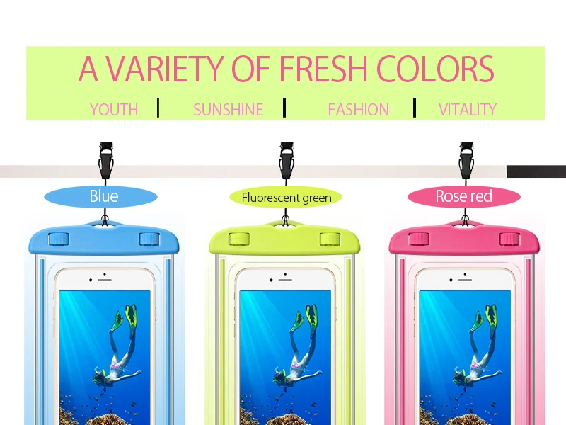 TOMKAS Universal Waterproof Case For iPhone X 8 7 6 s Plus Cover Pouch Waterproof Bag Case For Phone Coque Waterproof Phone Case (9)
