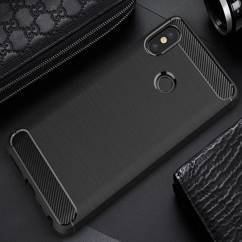 

Soft Carbon Fiber Cases For Xiaomi Redmi 4A 4X 3 3S 4 S2 5 Plus 6A Note 3 4 5 4X 5A Fundas Cover For Redmi Note 6 Pro Case Coque