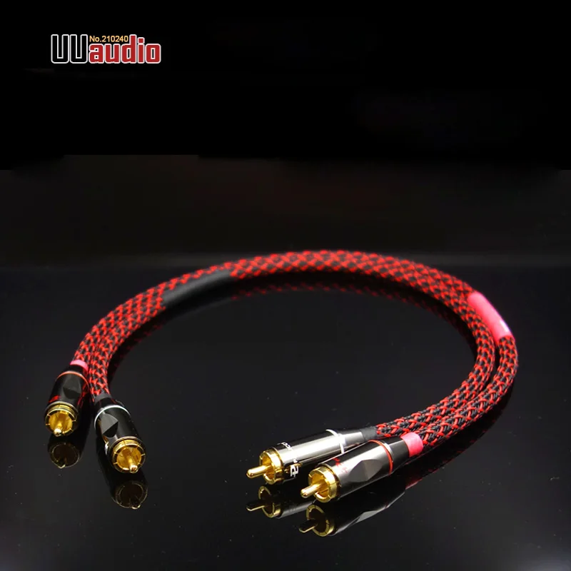 Кабель HIFI RCA SPDIF цифровой аудиокабель/утолщенный настенный кабель Budweiser + Canare L