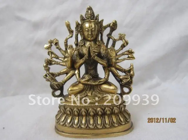 

Tibet Tibetan Buddhism bronze 1000 arms buddha statues