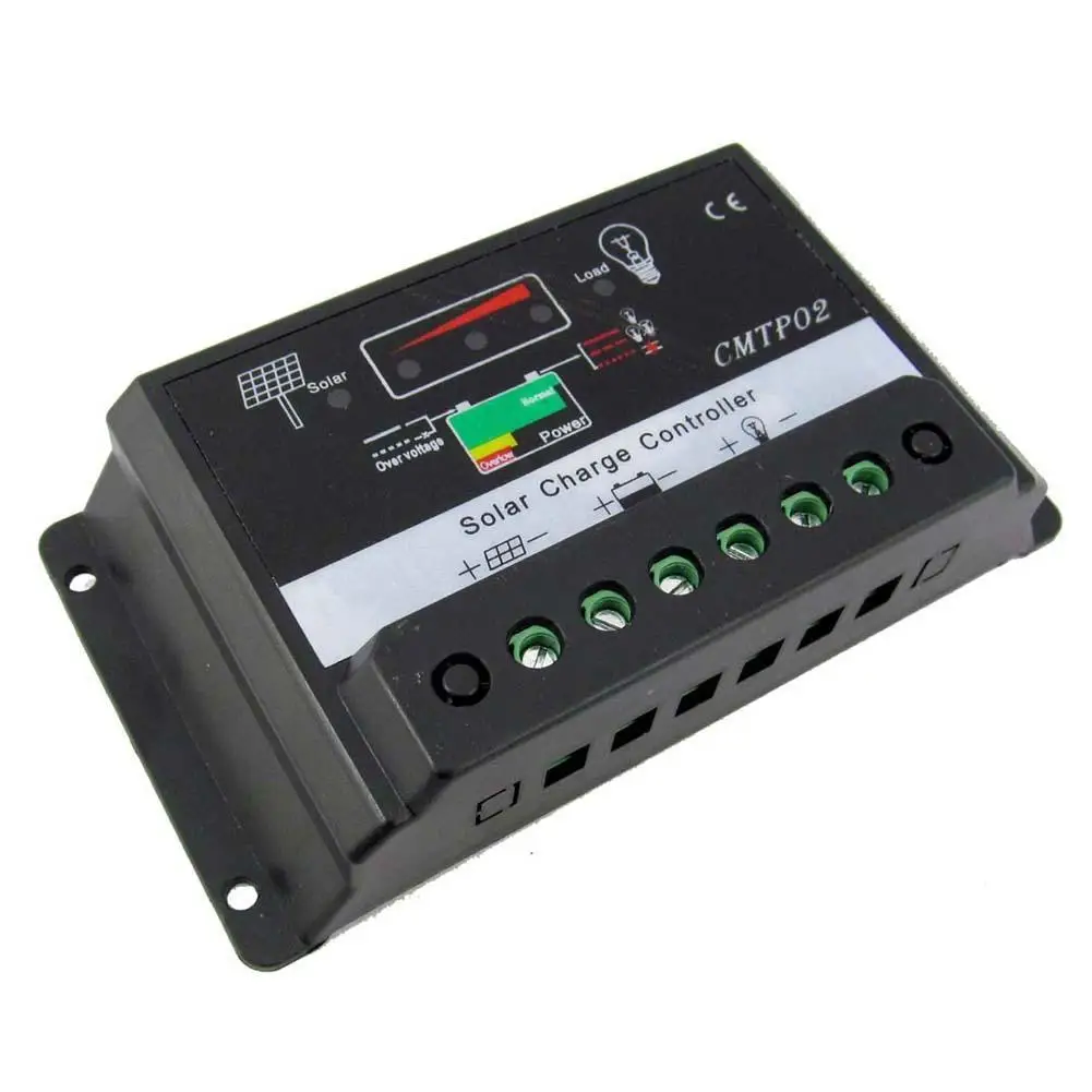 1 шт. 10A со слежением за максимальной точкой мощности 12V/24V Панели солнечные