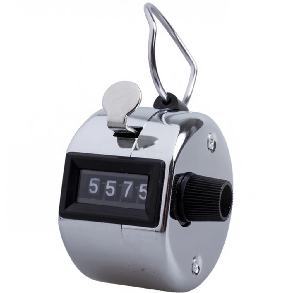 

4 Digit Number Hand Tally Counter Clicker Hand Tally Counter metal counter Counting Training Counter