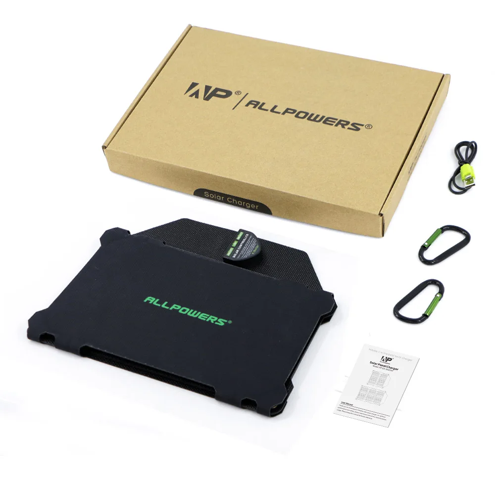 Портативное зарядное устройство ALLPOWERS 21 Вт для солнечной панели Sony ipholex Plus 11Pro