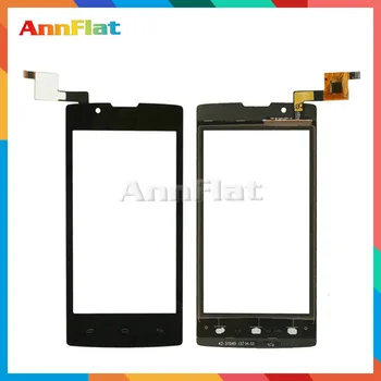 

10pcs/lot High Quality 4.0" For Fly FS401 Touch Screen Digitizer Front Glass Lens Sensor Panel Black White Free shipping