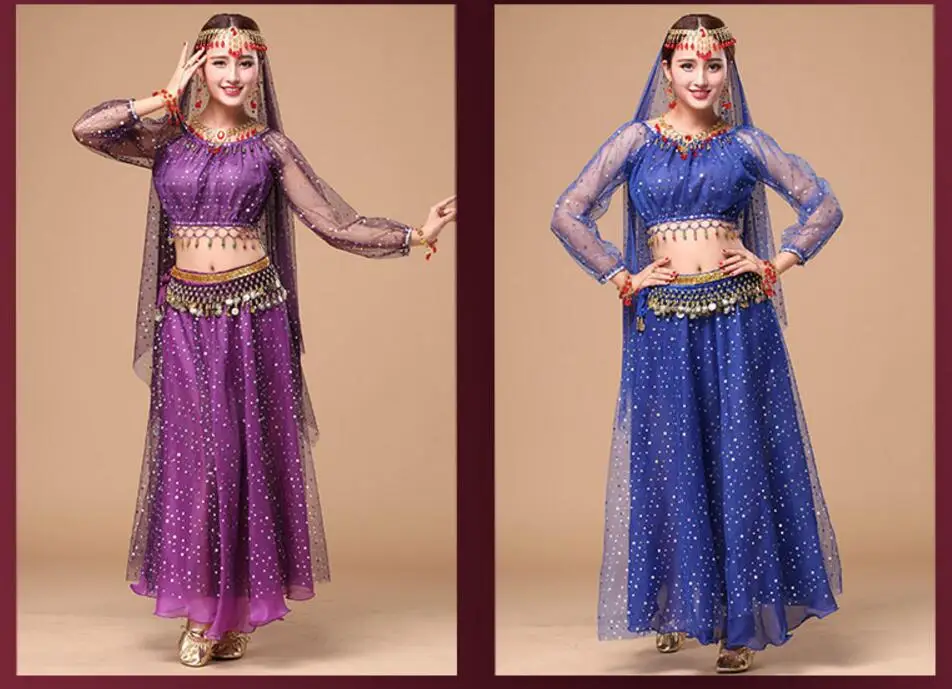 Женские костюмы для танца живота 6 цветов|india belly dance costumes|costumes indiabelly costumes |