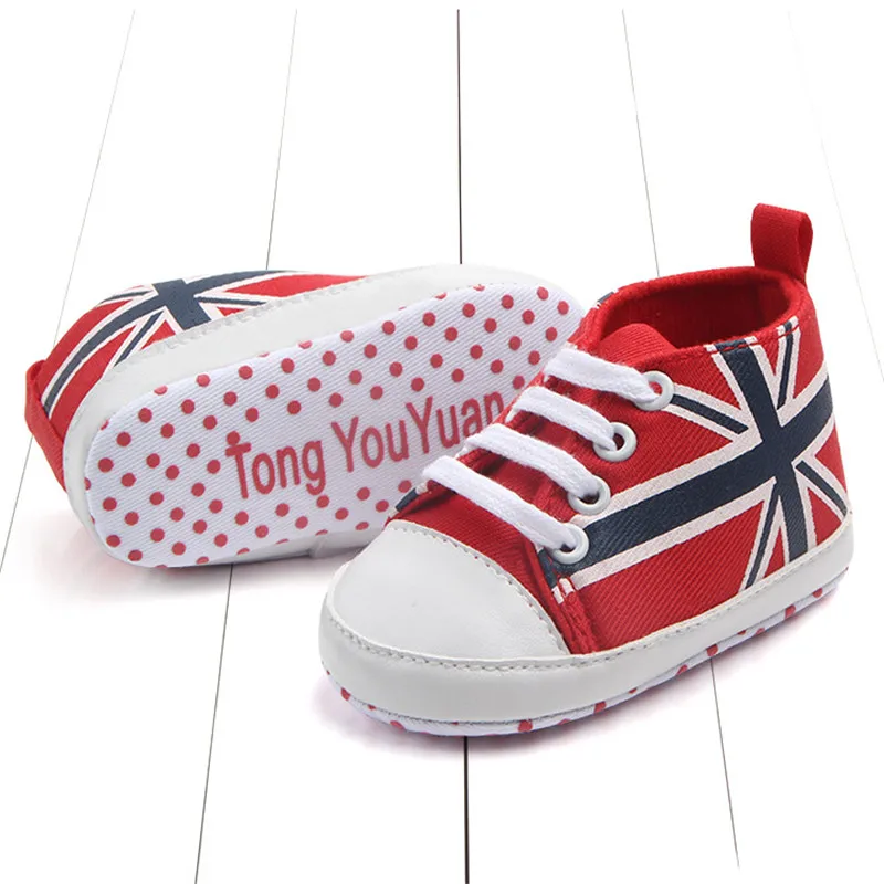 Nuevo lienzo Bebé Deporte Zapatos recién nacido niños niñas en primer lugar los caminantes Infantil Niño de suela suave Prewalker zapatillas de deporte para 0-18 M Nuevo lienzo Bebé Deporte Zapatos recién nacido niños niñas en primer lugar los caminantes Infantil Niño de suela suave Prewalker zapatillas de deporte para 0-18 M