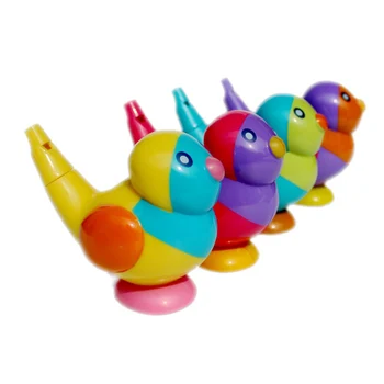 

2 Pcs 2 in 1 Beautiful Bird Water Whistle Children Instrumental Music Bath Toy Educational Toys FJ88