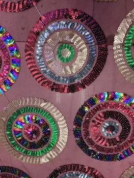 

beautiful David-1.804 Nigerian fabric for party dress new African embroidered lace fabric