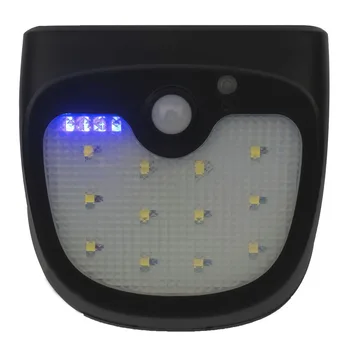 

12 Leds 1200mah Solar Sensor Wall Light Waterproof Outdoor Garden Courtyard Security Light Motion Sensor Led Emergency Lamps