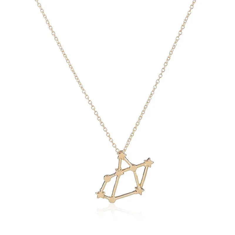 Astrologie Sagittaire Constellation Étoiles Bijoux Collier Cadeau de Noël