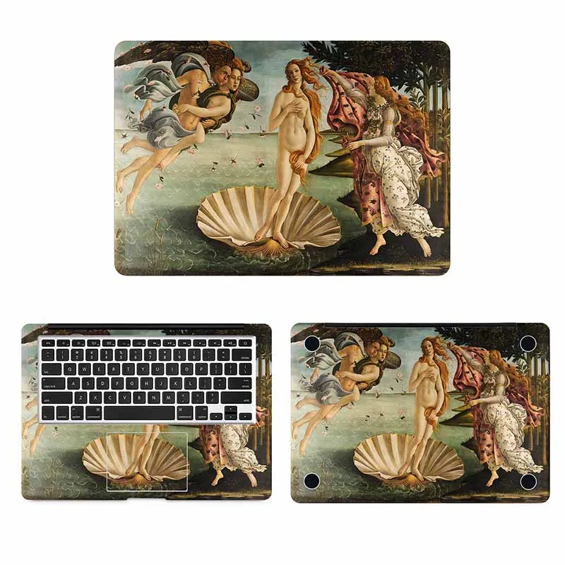 

The Birth of Venus Laptop Skin Sticker for Apple Macbook Decal Pro Air Retina 11 12 13 15 inch Mac Book Full Cover Notebook Skin