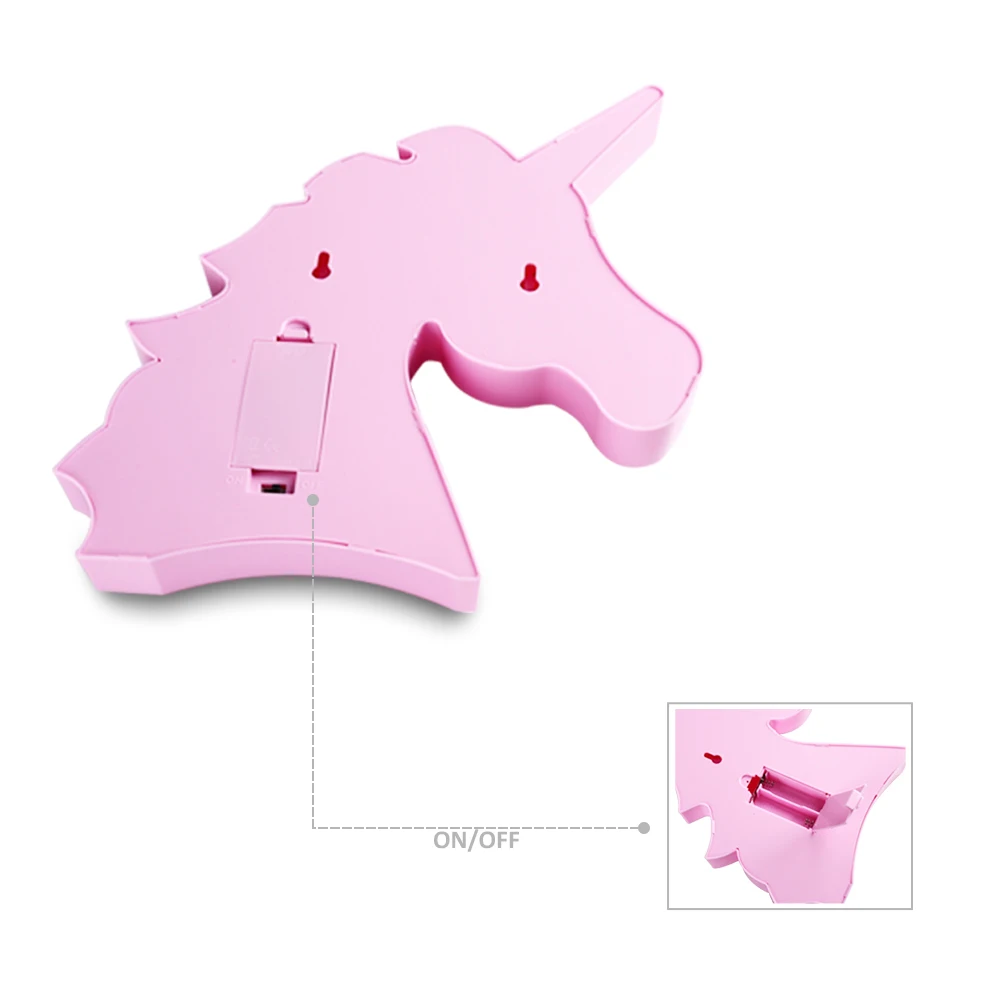 Cute-Lovely-Night-Light-Animal-Marquee-Lamps-Unicorn-Head-Led-On-Wall-For-Children-Party-Bedroom