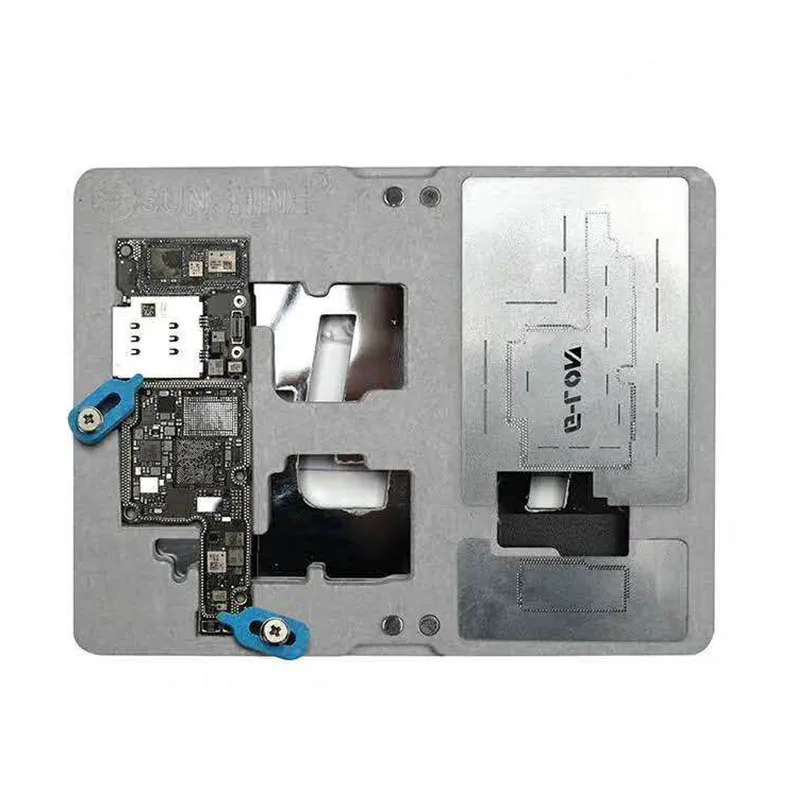 G-LON SS-601K для iPhone X/XS/XSMAX материнская плата BGA Reballing приспособление двухсторонний Магнитный фиксированный оловянный набор средний слой держатель