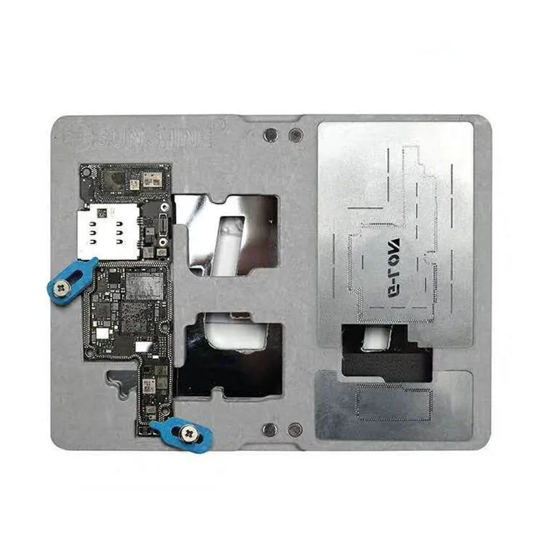 G-LON SS-601K for IP X/XS/XSMAX Motherboard BGA Reballing Fixture Duble-sided Magnetic Fixed Tin Kit Middle Layer Holder | Инструменты