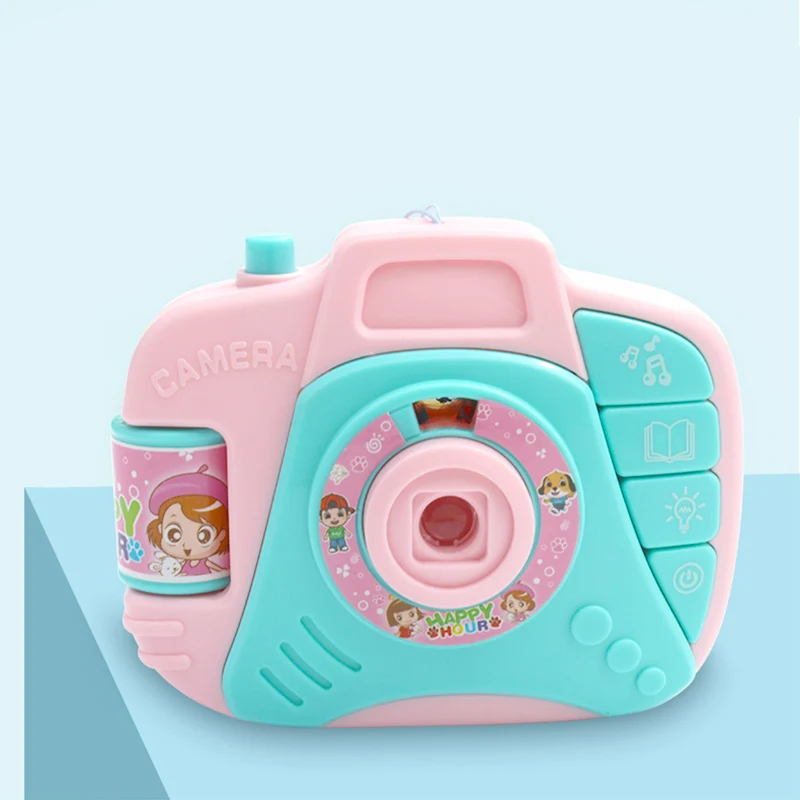 

Children's intelligent music story camera toy 1-2-3-4 year old baby projection camera child enlightenment early education