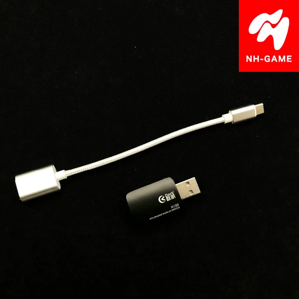 

COOV N100 Converter Adapter For PS3/PS4/XBOX ONE/XBOX360 Controller To Nintend Switch Controller Converter With OTG Cable