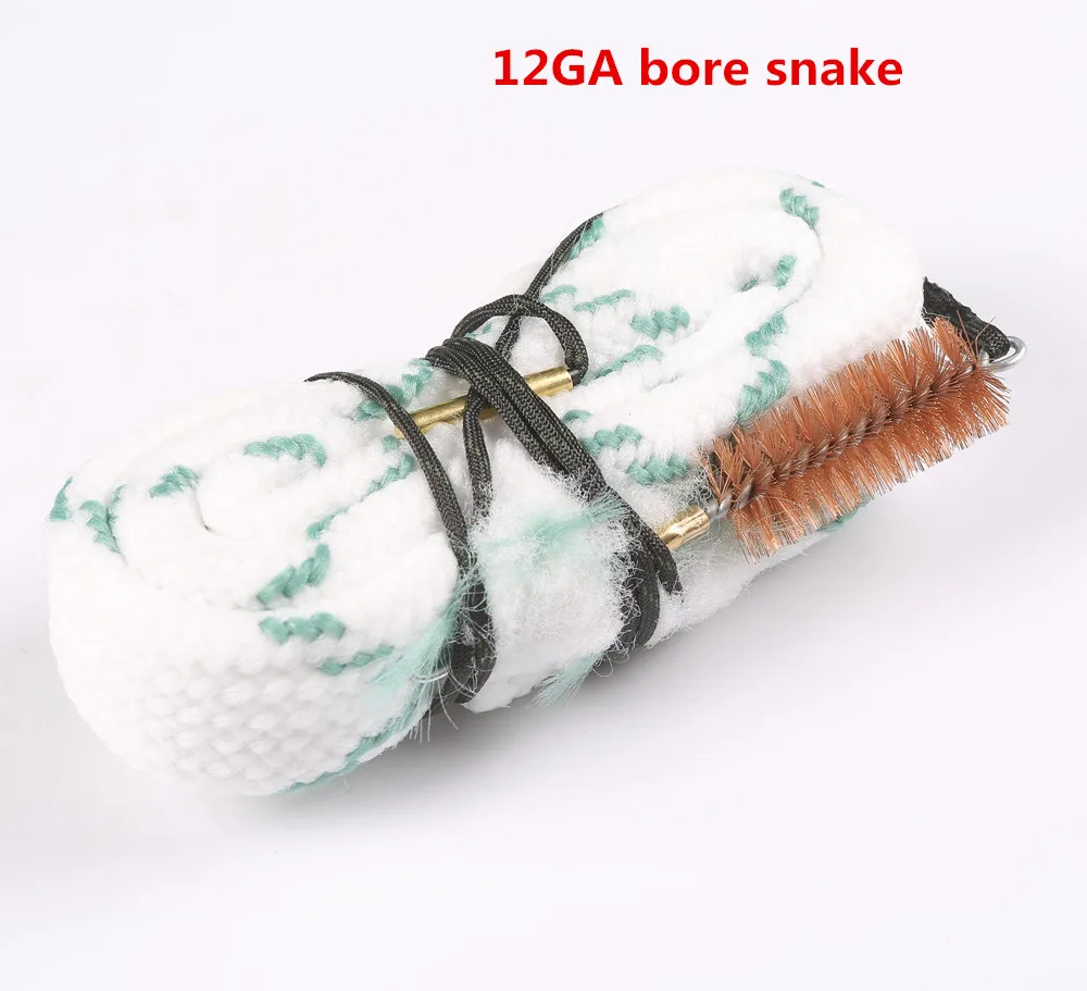 Hunting New Rifle Pistol 12GA Bore Snake Gun Cleaning 12 Gauge Caliber