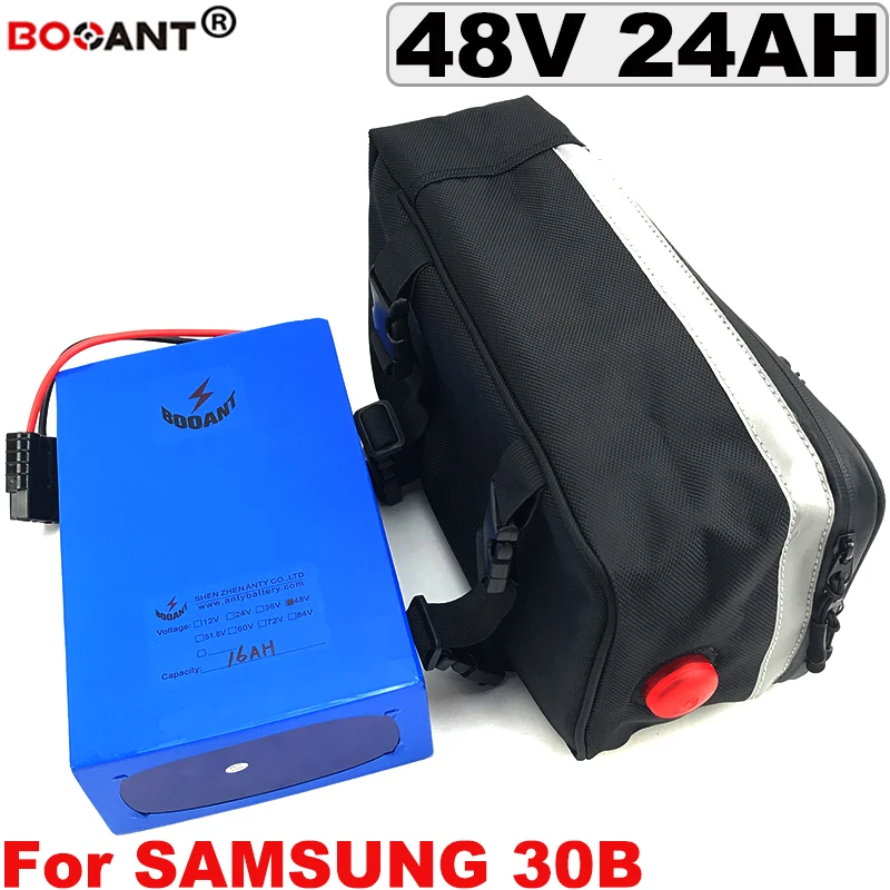 Е-велосипед литий Батарея для оригинальный samsung 30B 18650 48V 24AH для Bafang BBSHD 1200 Вт мотор для электрического велосипеда Батарея 48V + сумка Е-велосипед литий Батарея для оригинальный samsung 30B 18650 48V 24AH для Bafang BBSHD 1200 Вт мотор для электрического велосипеда Батарея 48V + сумка
