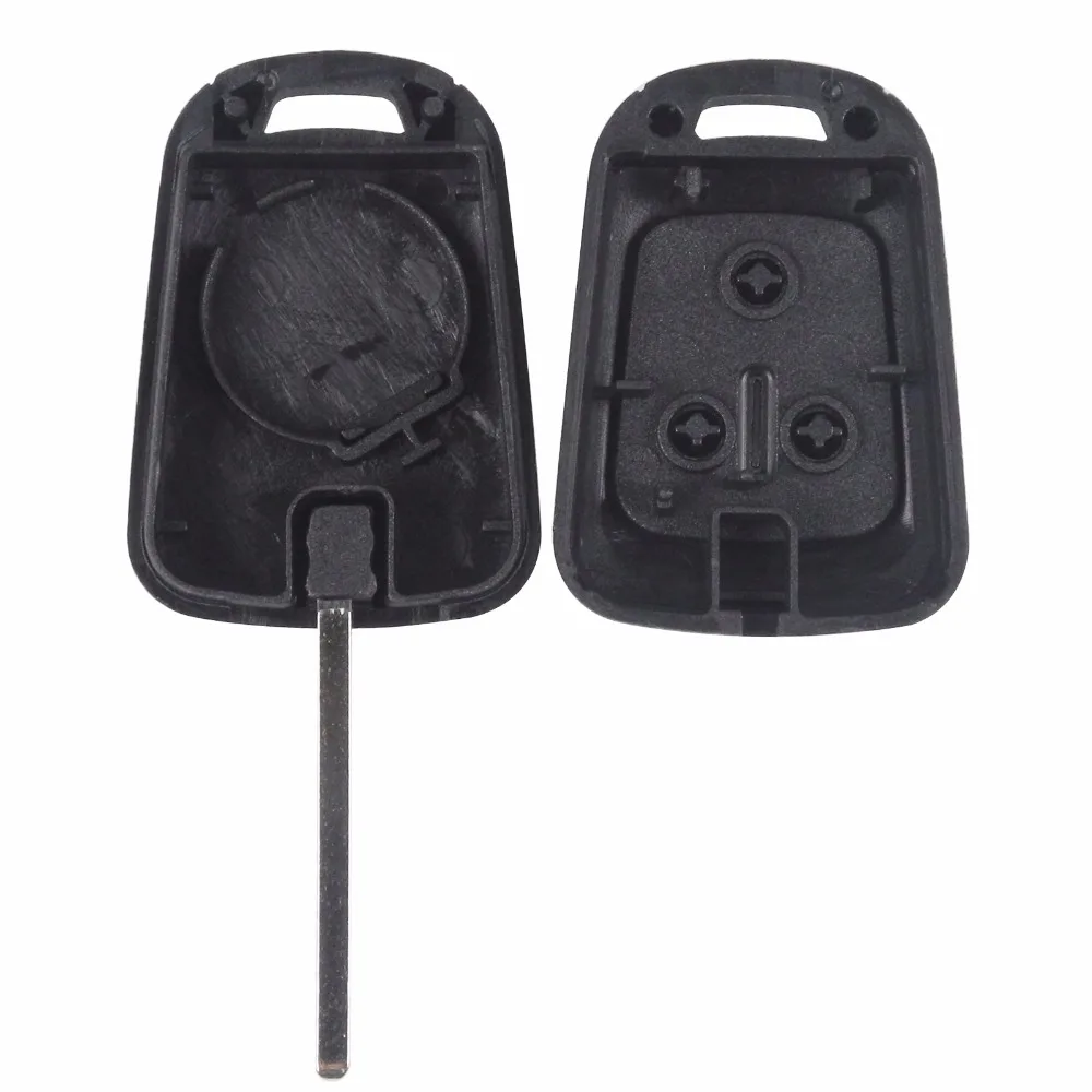 Jingyuqin дистанционный прямой автомобильный ключ оболочка чехол для Chevrolet AVEO для Opel Camaro/Cruze/Equinox/Impala/Malibu/Sonic
