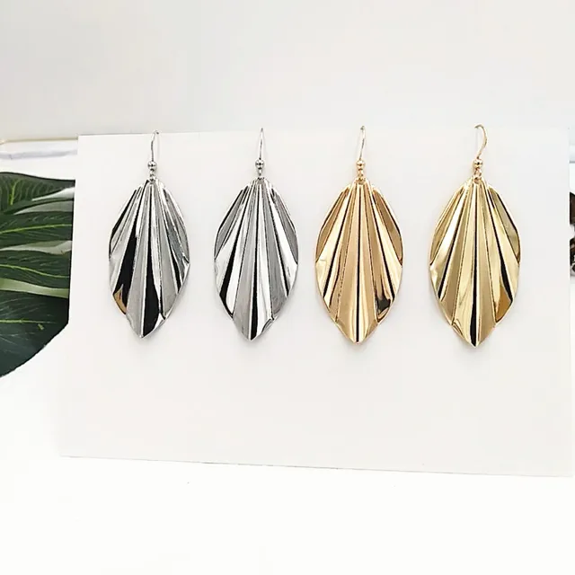 Aliexpress Timeless Wonder New Chic Folded Leaf Statement Timeless Wonder New Chic Folded Leaf Statement Drop Earrings Pop Brincos Runway Top Gown Stunning Simple