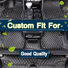 RKAC Custom fit 3D Автомобильные Коврики для Changan CS95 7 мест ковровое напольное покрытие водонепроницаемые коврики ковры кожа роскошный-объемный