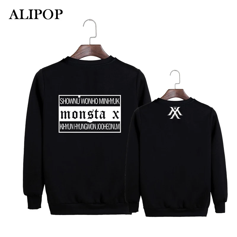 Kpop Korean Fashion Monsta X Japanese Concert Album CLAN PART.2 GUILTY Cotton Hoodies Clothes Pullovers Sweatshirts PT369 | Женская
