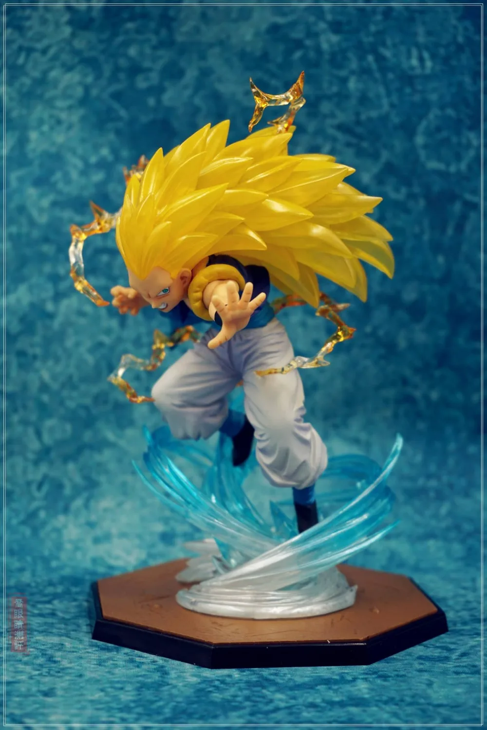 

MODEL FANS Dragon Ball Z Absolutely genuine BANDAI Figuartszero super saiyan 3 Gotenks PVC figure toy Decoration