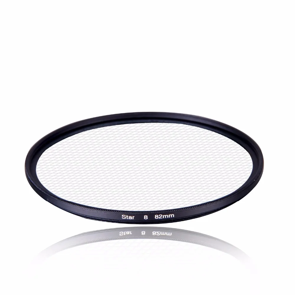 82mm Star 8 Points Filter Star Effect Cross Starburst Twinkle Lens For Nikon Canon SLR DSLR