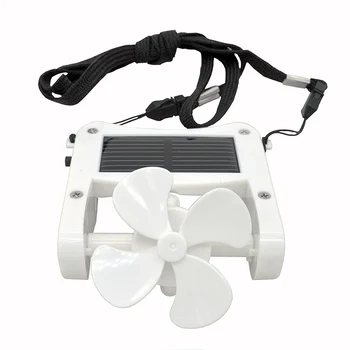

Solar USB Mini Fan Portable Cap Hat Clip-on Hanging Desktop Fans Cooler for Camping Travel YA88