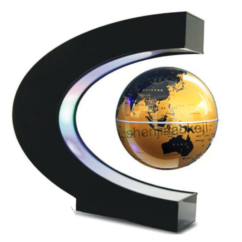 Magnetic Floating Globe World Map teaching resources home Office Desk Decoration School supplies Magnetic levitation globe 1pc