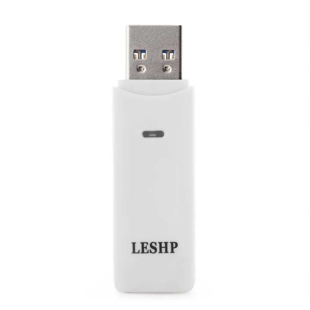 LESHP ультра тонкий Удобный для переноски Antiselismic термостойкость USB 3,0 кардридер для sd-карты карта SM