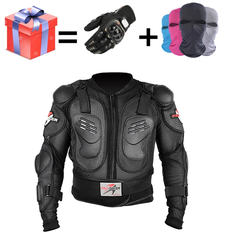 

Motorcycle Jacket Men Full Body Motorcycle Armor Motocross Racing Protective Gear Motorcycle Protection Size S-XXXL Biker Jacket