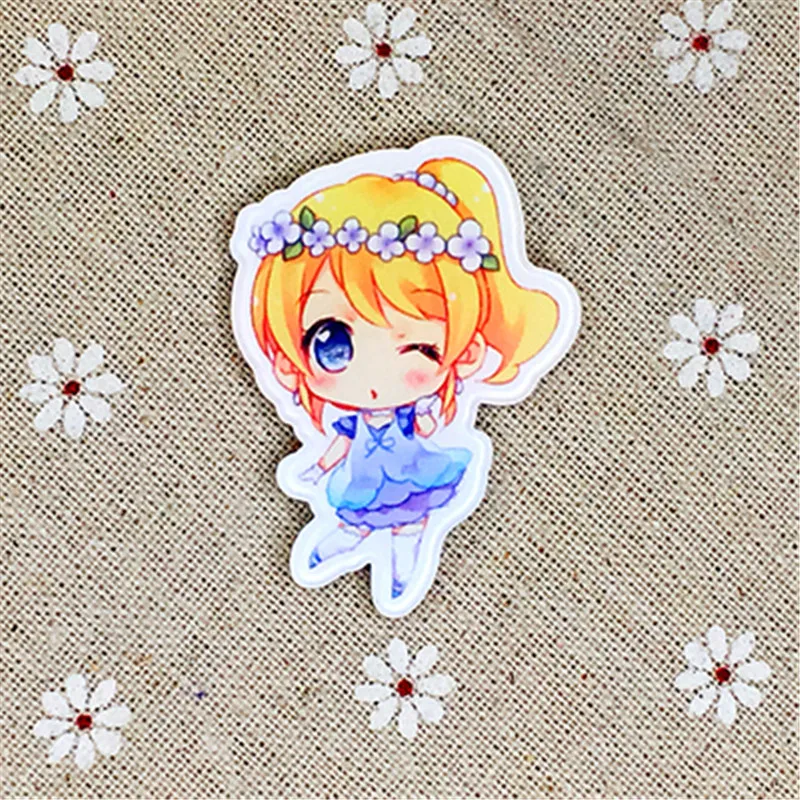 

FFFPIN Acrylic Badge Japan Anime Cartoon Lovelive School Idol Project Minami Kotori Brooch Ornament Breastpin Pin Coin Icon