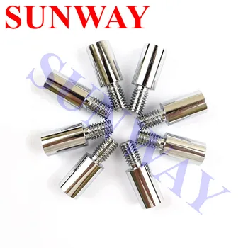

10pcs/Lot 15mm Chrome Arcade Games Joysticks Shaft Extender Extension Rod For SANWA JLF Joystick & Zippyy Joystick & MAME Game