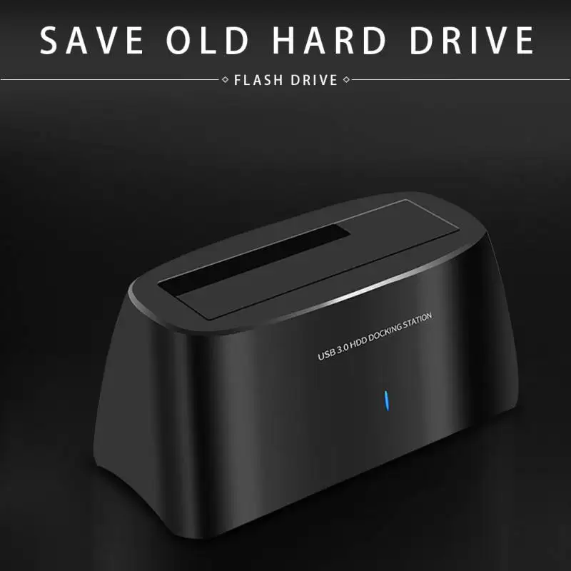 

Docking Station 5Gbps Super Speed USB 3.0 to SATA Hard Drive Docking Station for 2.5''/ 3.5" Hard Drive