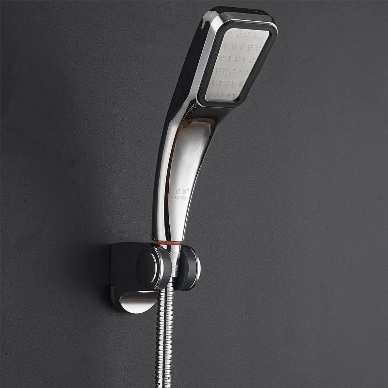 

YAOPENG bathroom Shower Head Water Saving High Pressure Handheld Nozzle 2 Size Supercharger Round ABS Chrome Booster Bath Shower