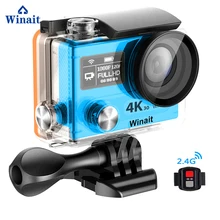 Winait Ultra HD 4K Action A12 4K 3FPS 2," ЖК-дисплей карманная Спортивная камера Мини DVR 30 м Водонепроницаемая TF карта Макс до 32 Гб