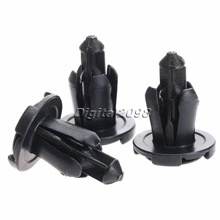 

Yetaha 50 Auto Styling Bumper Fastener Rivet Retainer Push Engine Fender Car Door Trim Panel Clip MR200300 for Mitsubishi Honda
